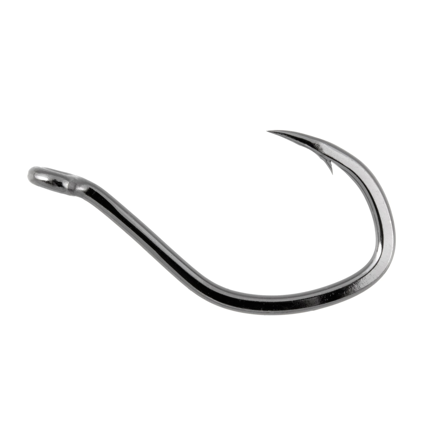 Inline Single Hook Black Nickel #2/0