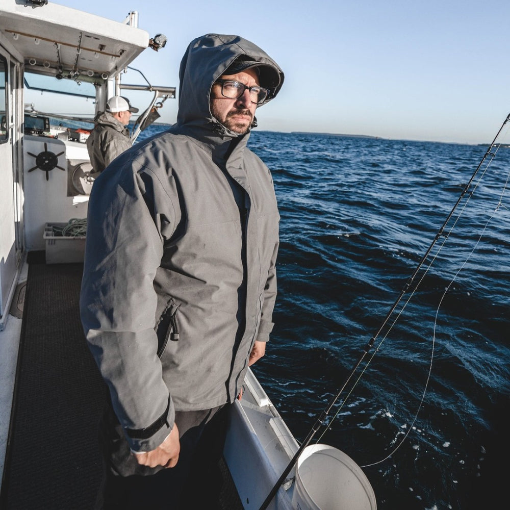 Mens waterproof fishing jacket sales