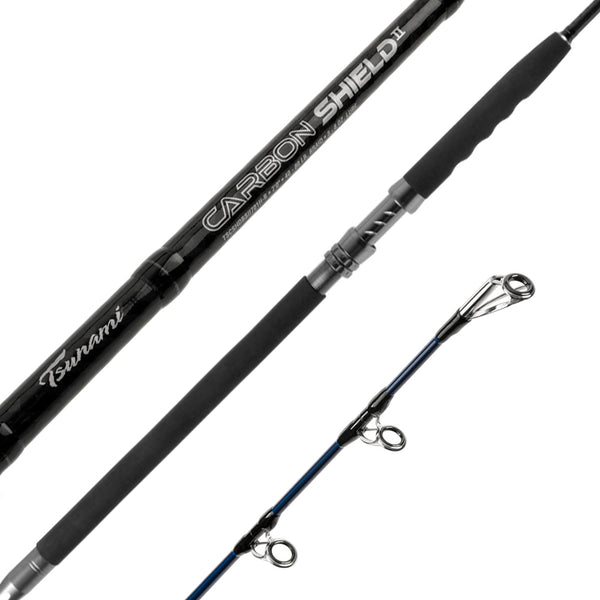 Tsunami Carbon Shield II Boat Spinning Rod | Tsunami Fishing