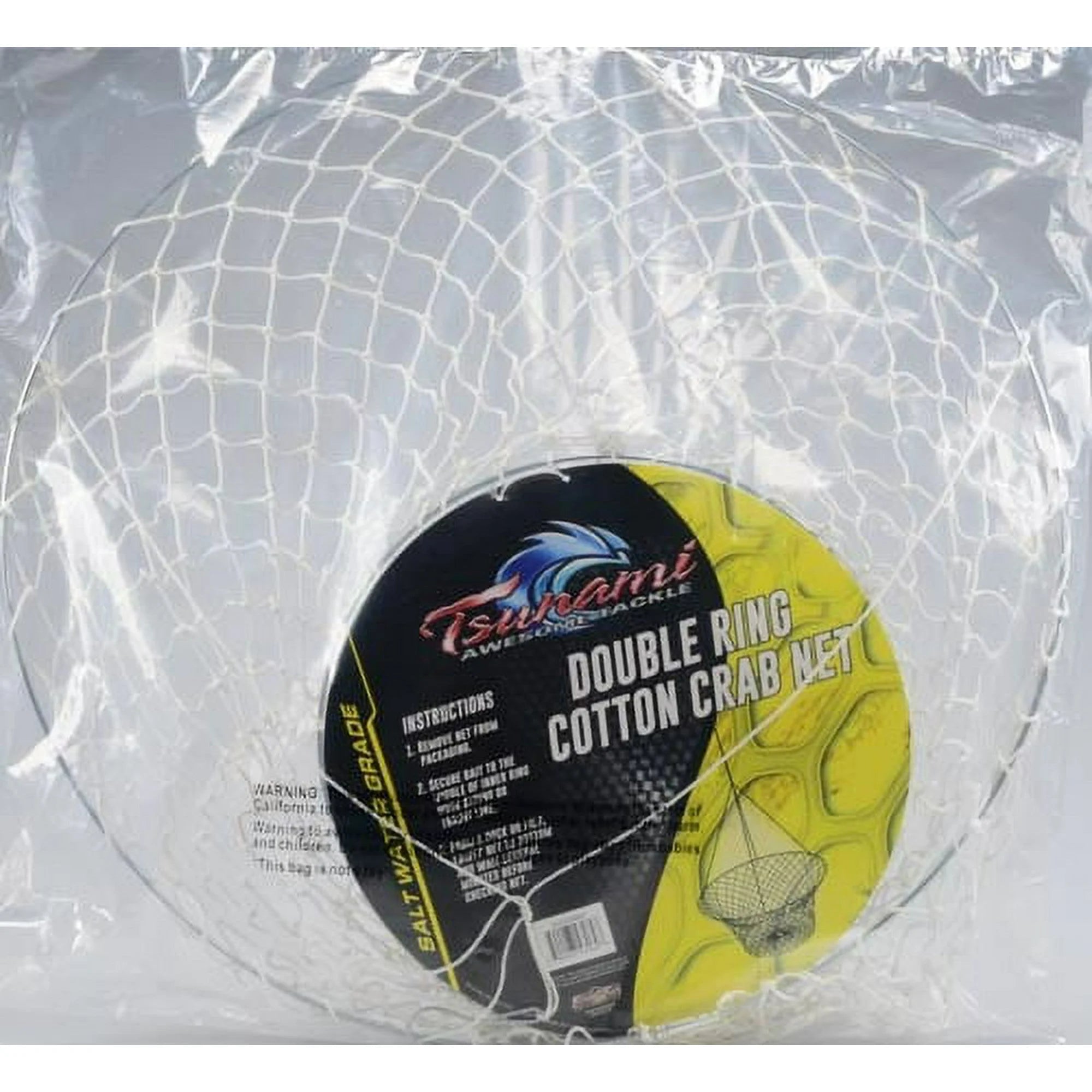 Two Ring Cotton Crab Net
